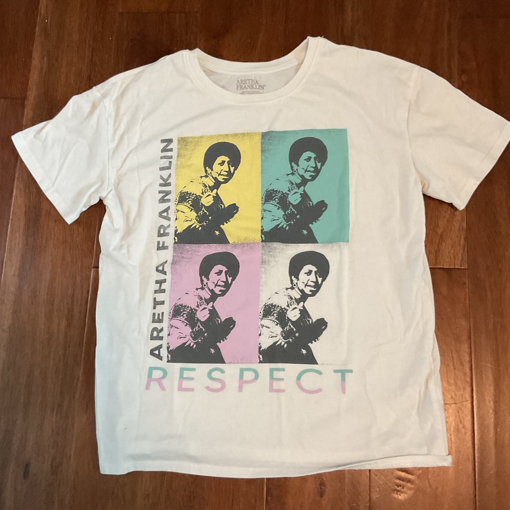 Aretha Franklin Respect tee shirt